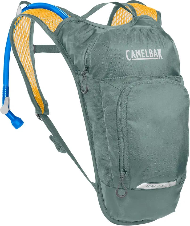 CamelBak Mini M.U.L.E. Kids Hydration Backpack, Lightweight Trail and Bike Pack with 50oz Reservoir