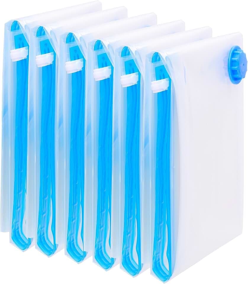 Vakuumbeutel für Kleidung - 6er Set 70x50 cm Medium