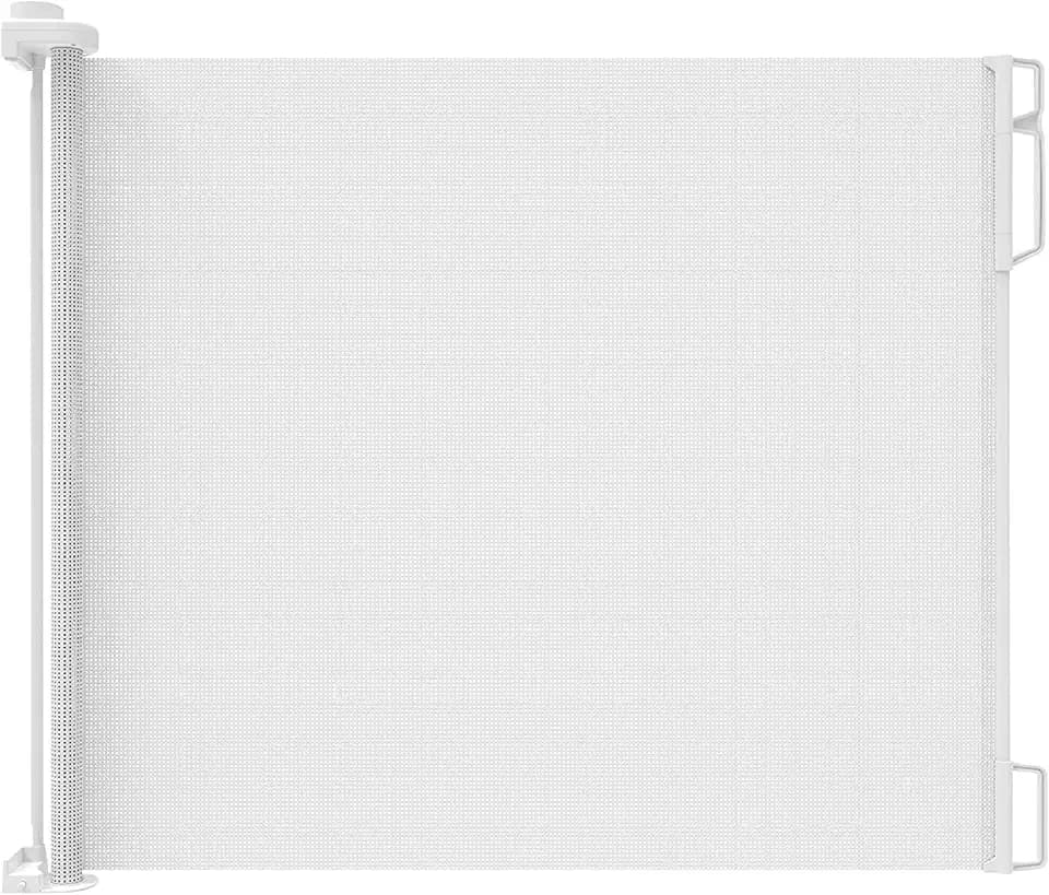 Treppenschutzgitter Türschutzgitter Ausziehbar, 0-140cm Kinderschutzgitter, Türgitter Baby, Absperrgitter Hund, Katzengitter Tür, Geeignet für Treppen, Türen, Innen und Außen