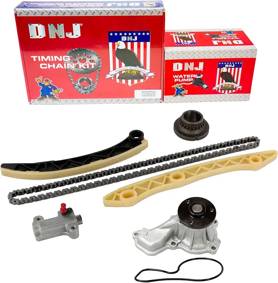 DNJ TK246WP Timing Chain Water Pump and Seal Kit for 2006-2011 Honda Civic 1.8L L4 16V SOHC 1799cc