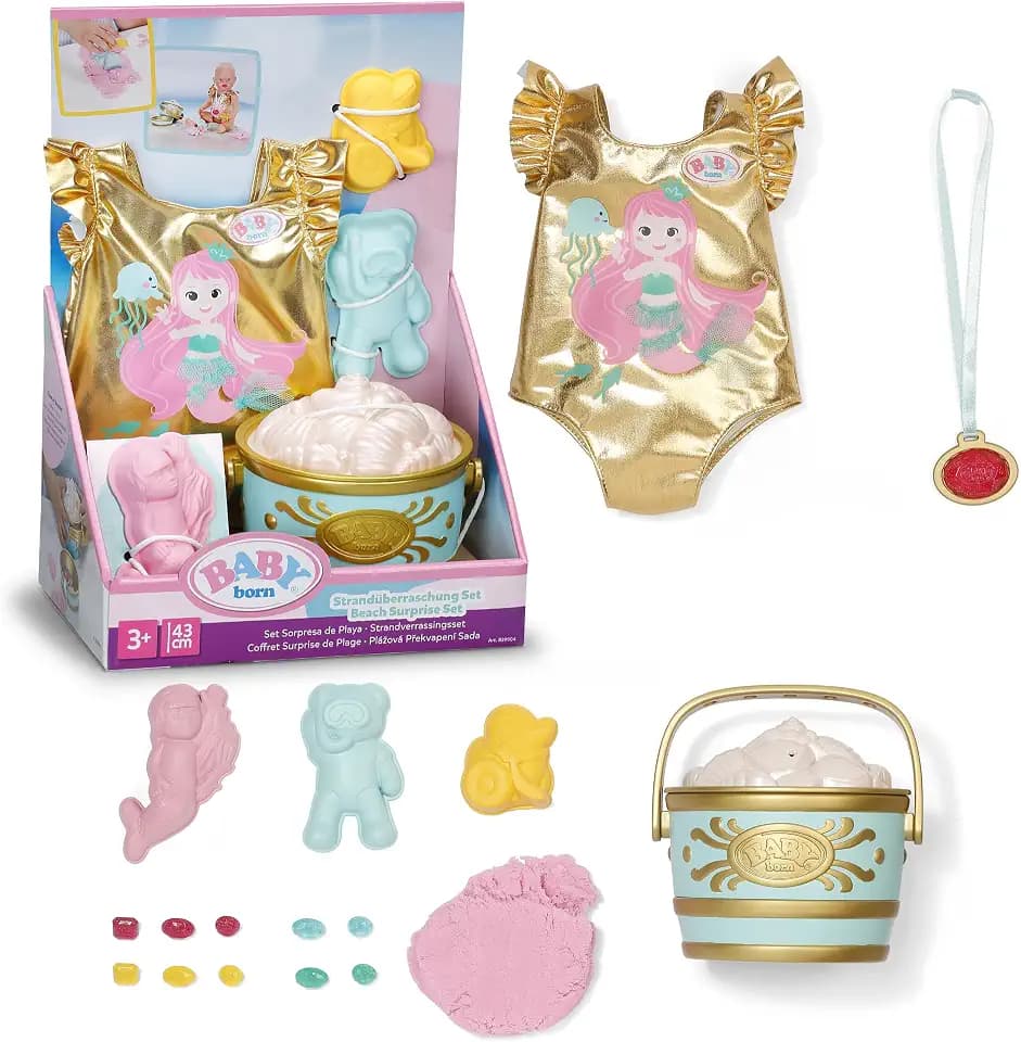 BABY Born Strand-Überraschungsset für 43 cm Puppen