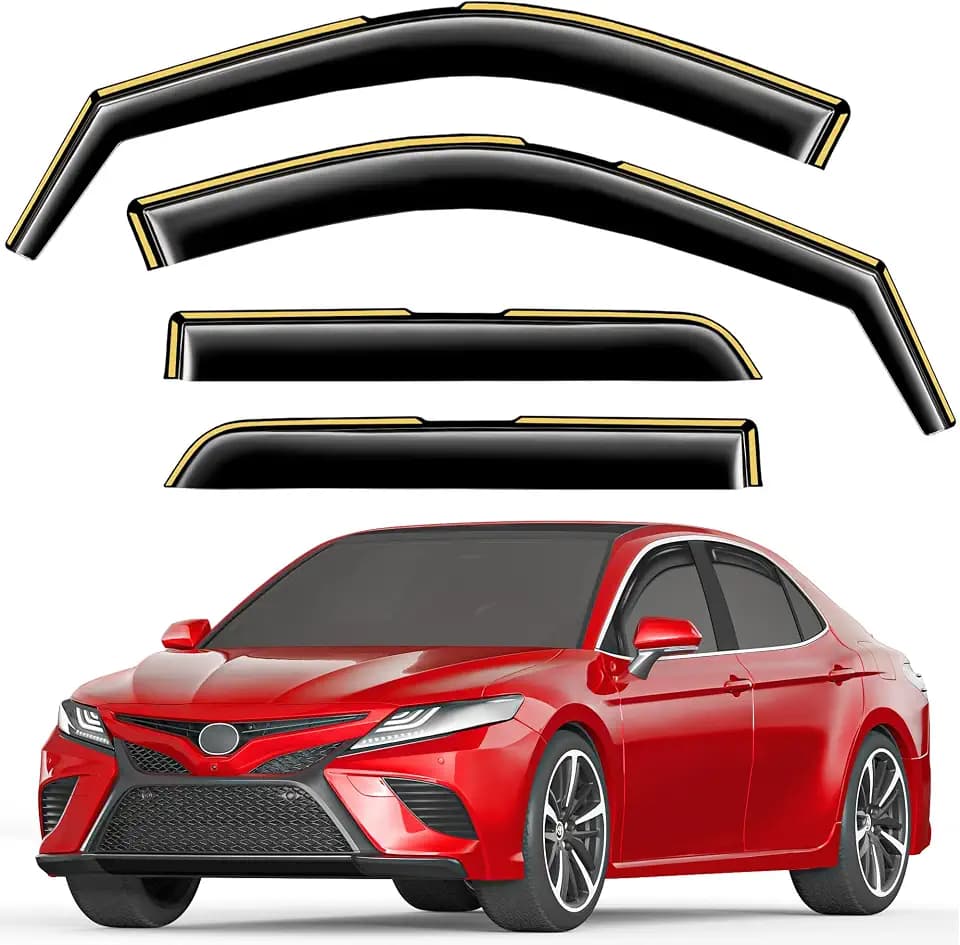 in-Channel Window Visors Rain Guards for Toyota Camry 2018-2024