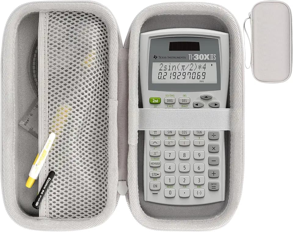 RIYADAone Case for Texas Instruments TI-30XIIS TI-30XS TI-30Xa Calculator