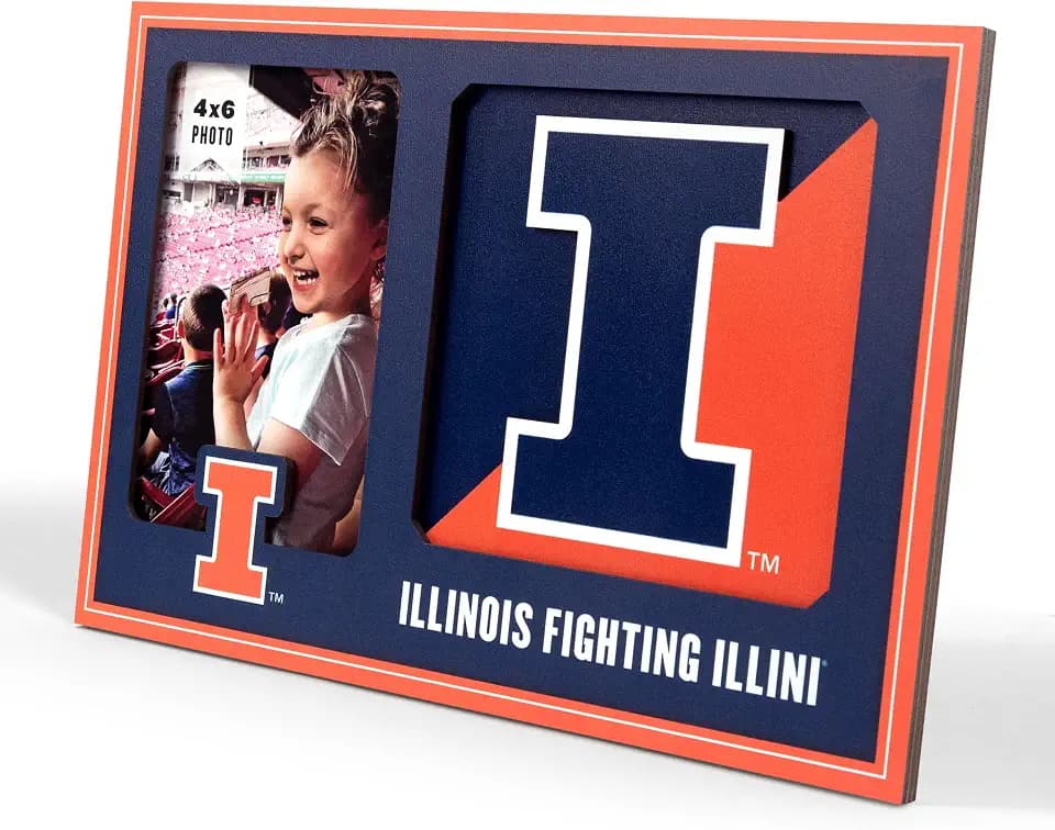 YouTheFan NCAA 3D Logo Picture Frame