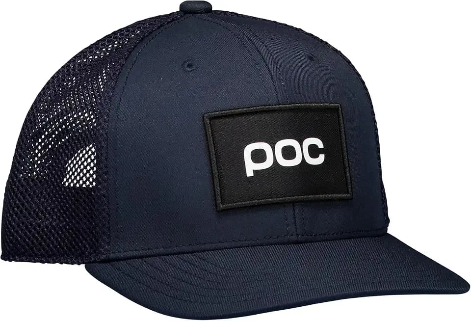POC Trucker Cap – Klassische Trucker Kappe mit Mesh-Einsatz, breitem Schirm & verstellbarem Snapback