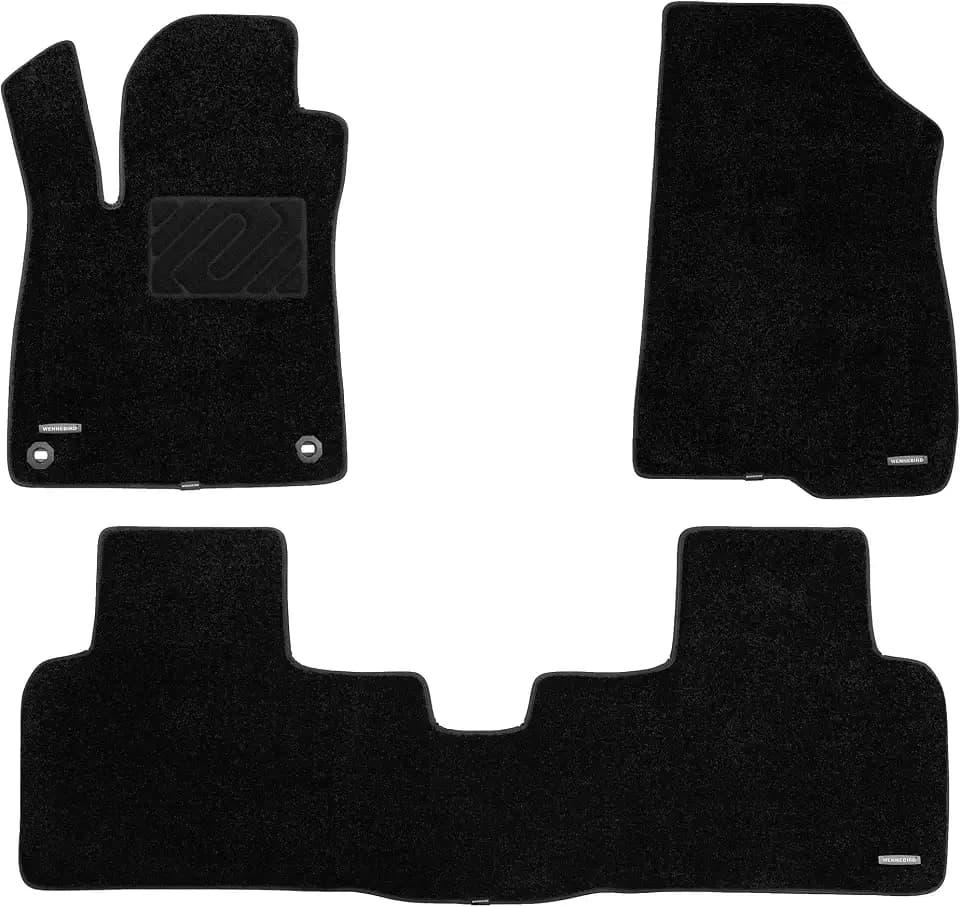 WENNEBIRD Carpet Floor Mats for Honda Accord 2018-2022, 3Pc