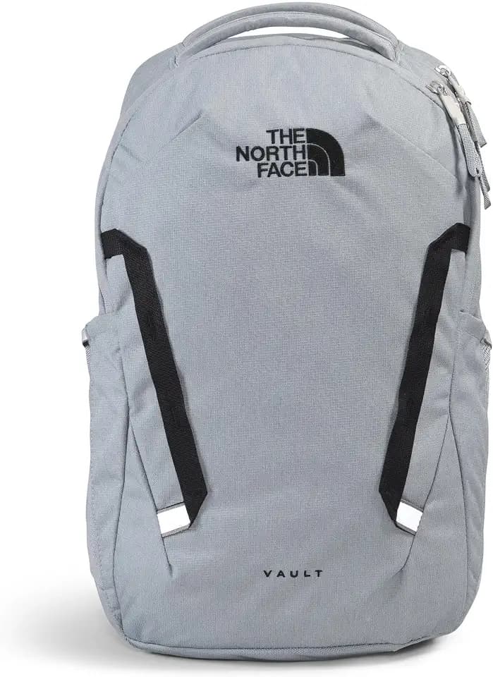 The North Face Vault Everyday Laptop Pack, Mid Gy Dk Hth/TNF Blk-NPF, OSFA