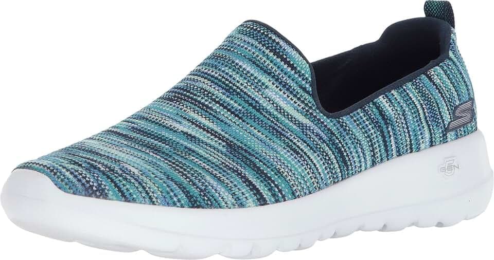 Skechers Damen Go Walk Joy-15615 Sneaker, Navy/Mehrfarbig, 40 EU