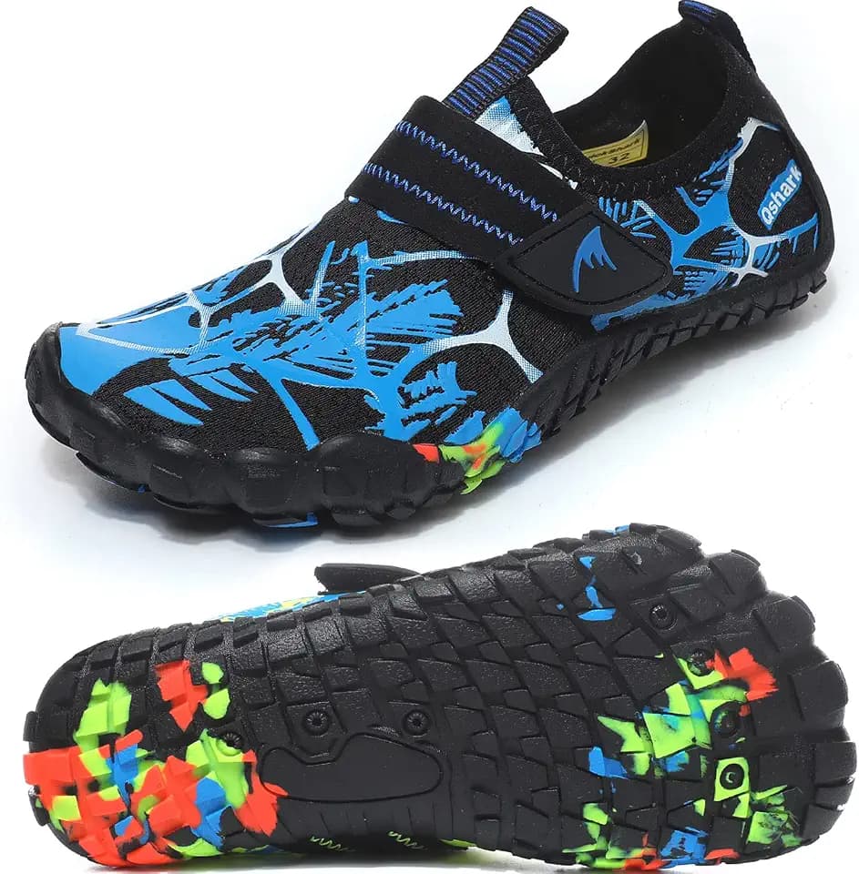 Quickshark Kids Water Shoes Boys Girls Swim Quick-Dry Aqua Socks Barefoot