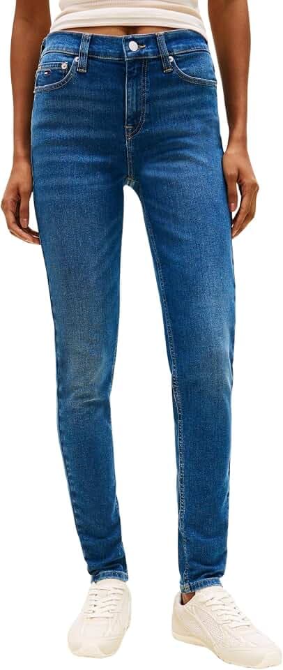 Tommy Jeans Damen Eng anliegend Nora Mr Skny Bi0252 Dw0dw22772