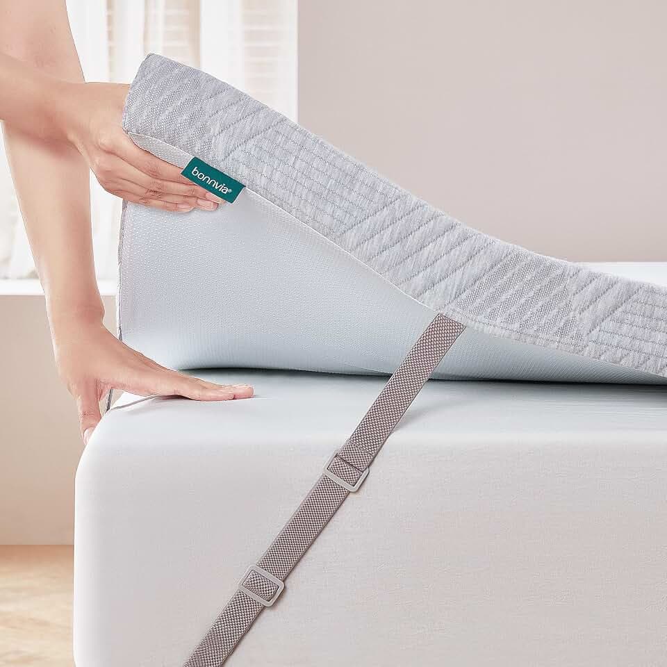 Topper 200x200cm H3/H4 Memory Foam 7 cm Höhe Matratzentopper