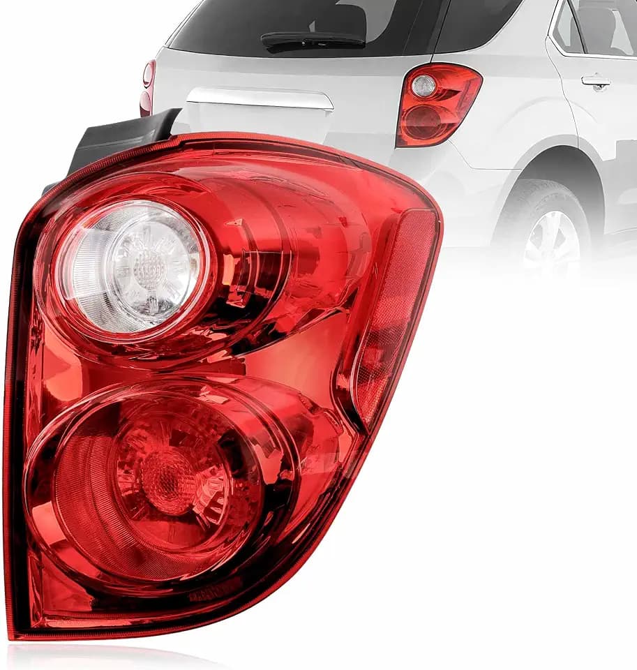 Tail Light Assembly Fits 2010-2015 Chevy Equinox Right Passenger Halogen