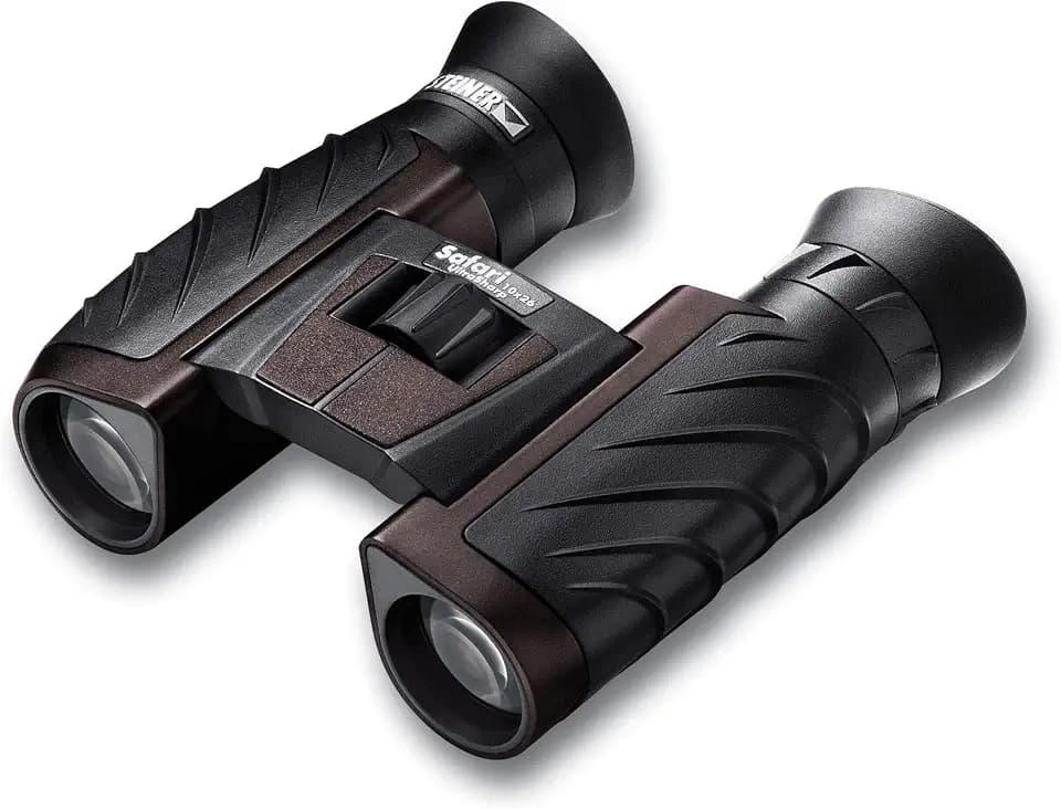 Steiner Safari UltraSharp 10x26 Binoculars, Compact, Large Magnification, Robust, Waterproof, Ideal for Travel, Hiking, Concerts, Sports and Nature Observation