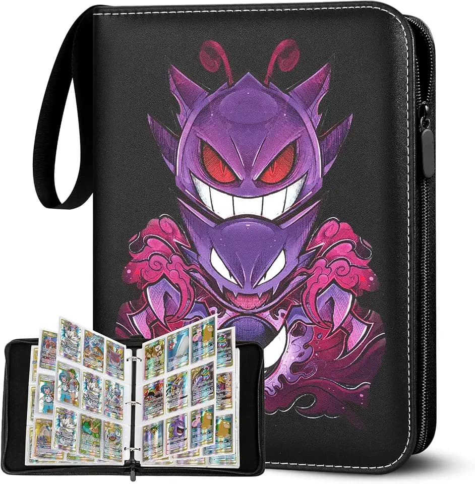 Heriitozl Sammelalbum für Pokemon 900 Karten - 50 Seiten Groß Album