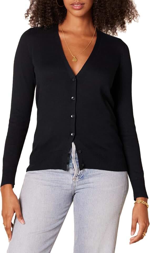 Amazon Essentials Damen Leichter Cardigan-Pulli