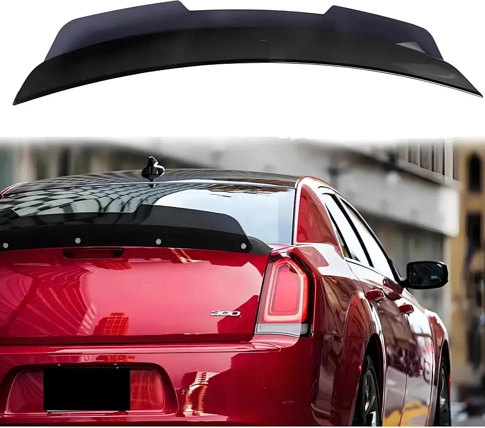 MUTUSAISI Rear Spoiler Wickerbill for Chrysler 300 2011-2023 Accessories