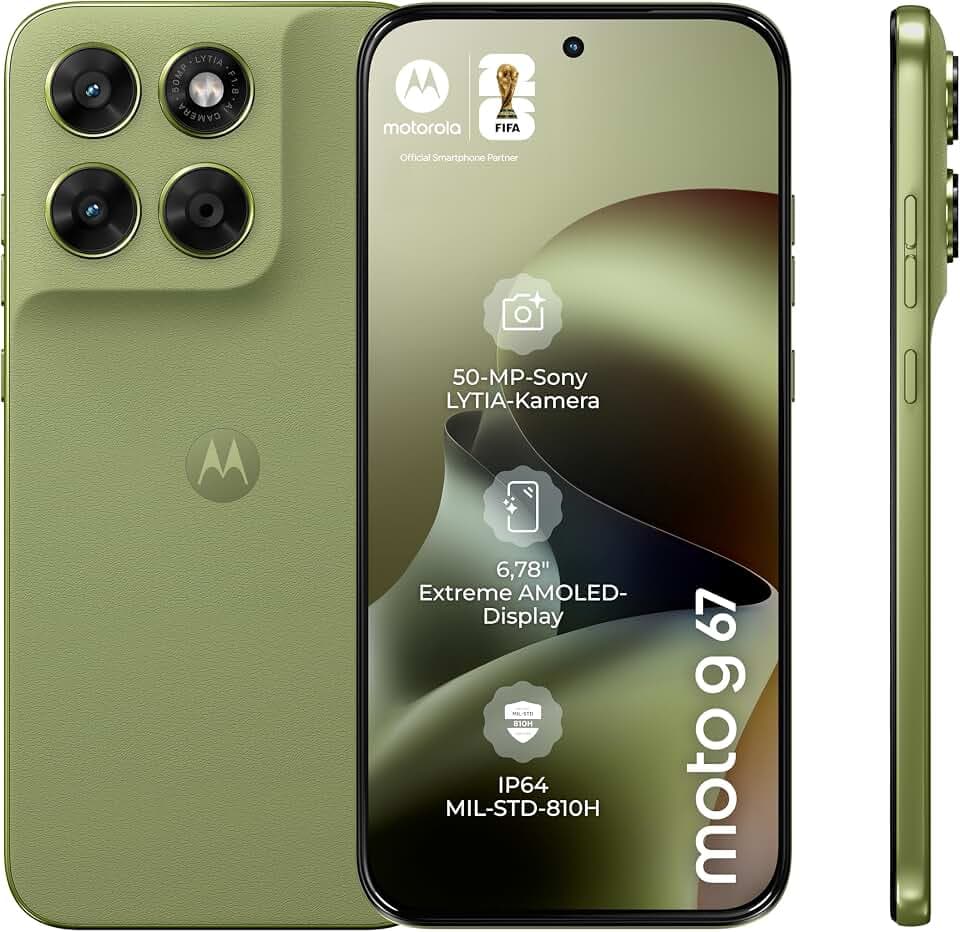 Motorola Moto g67 5G Smartphone 50-MP-Kamera 4-128 GB Nile