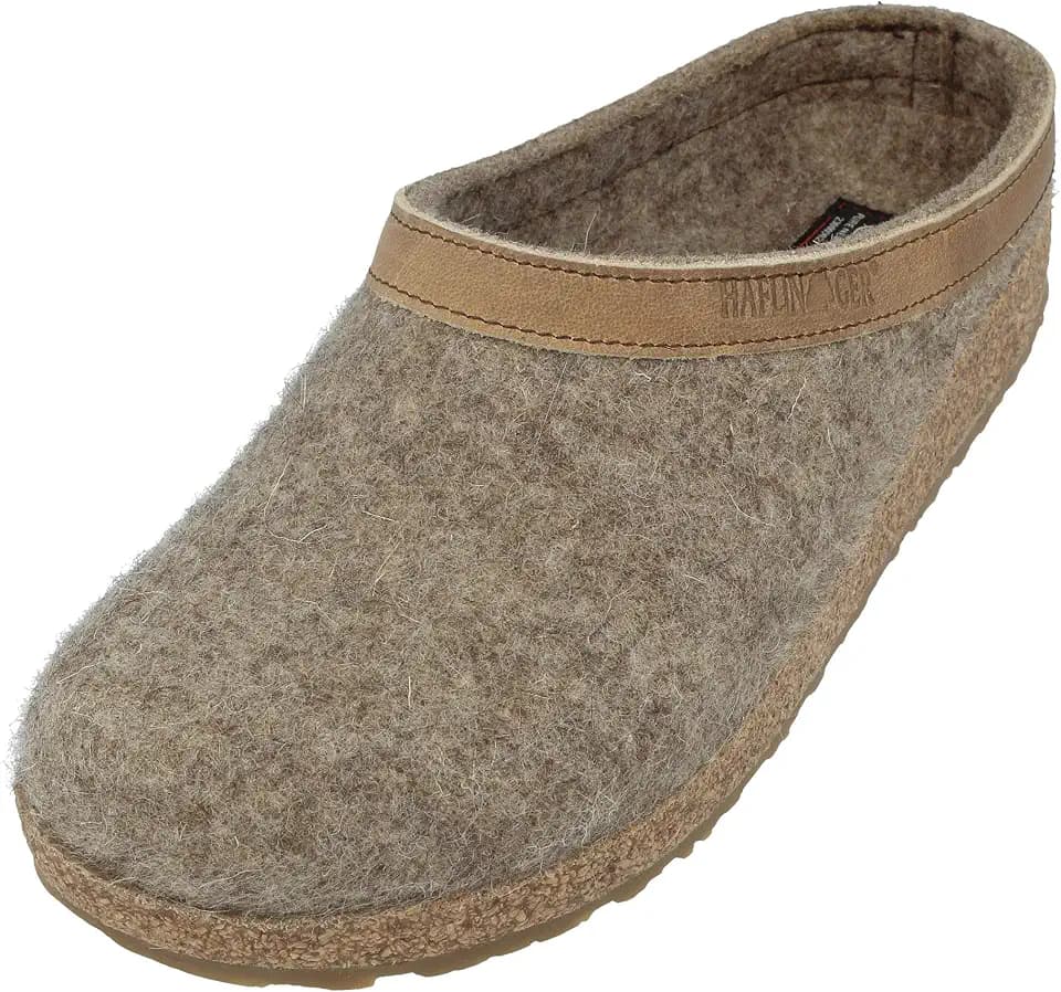 Haflinger Grizzly Leder, Womens Slippers