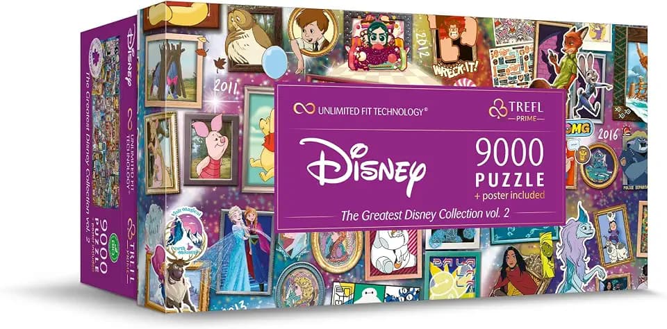 Trefl - Puzzle 9000 Teile, The Greatest Disney Collection 2, Prime UFT