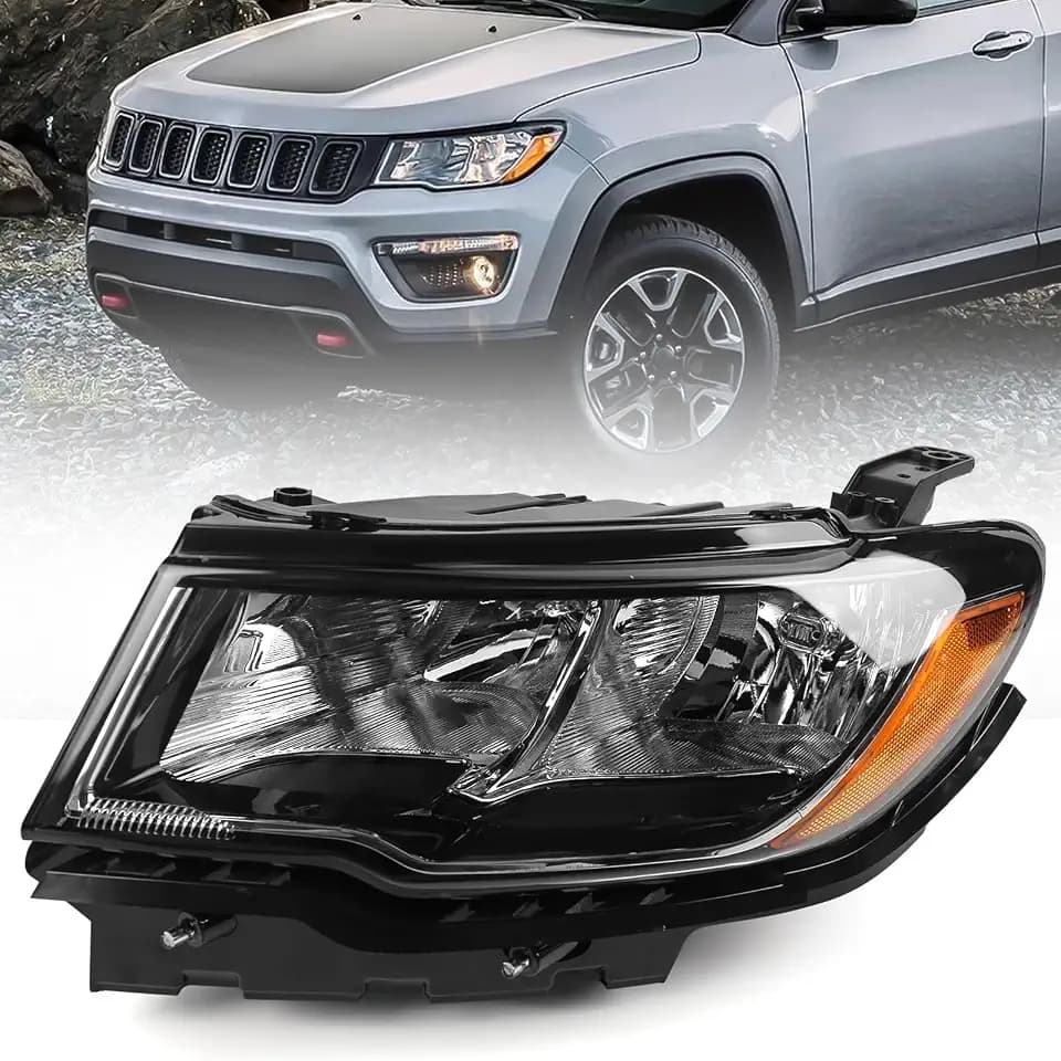 Huray Headlight for Jeep Compass 2017-2021 55112706AE