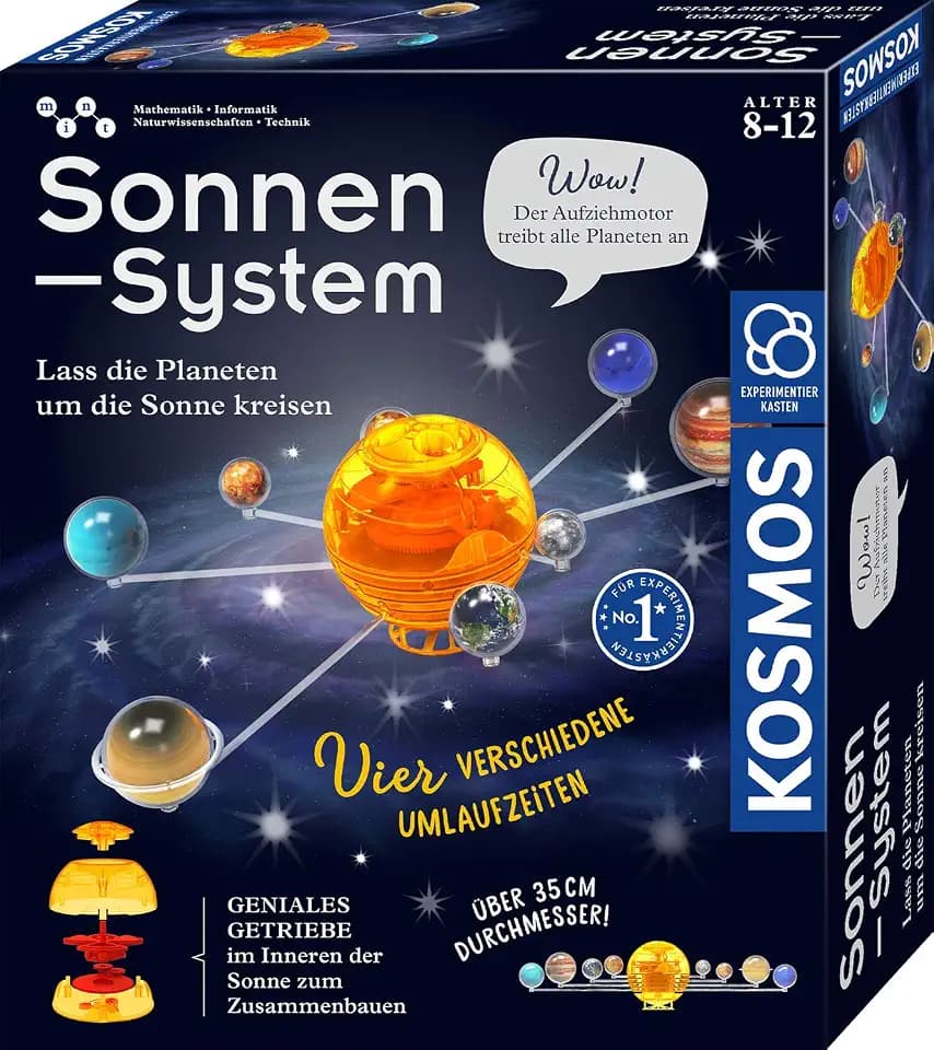KOSMOS Sonnensystem, Experimentierkasten zu Astronomie