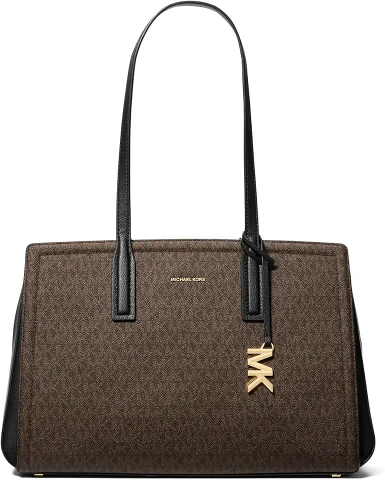 MICHAEL Michael Kors Laila Medium Signature Logo Tote