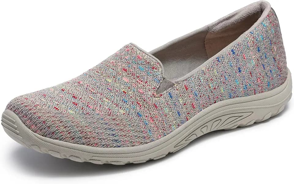 Skechers Women's Raggae Fest Wicker Slip-On Shoe