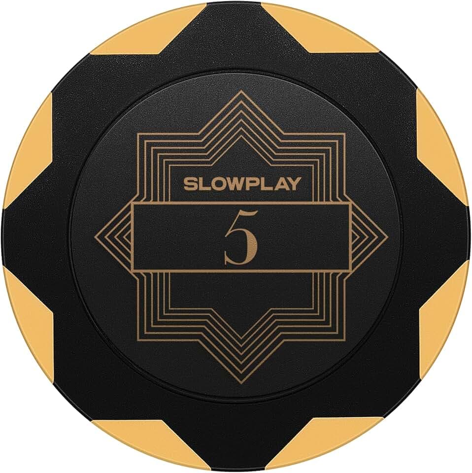 SLOWPLAY Nash Clay-Pokerchips, 14 g/40 mm, 50 STK.