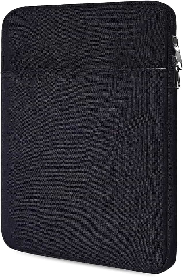 iPad mini Sleeve, Shockproof 7.9-8.3 inch Tablet Sleeve for iPad mini 7/6/5/4/3, Amazon Fire HD 8/8 Plus, Samsung Galaxy Tab A7 Lite 8.7, iPad mini Pouch Bag, Black