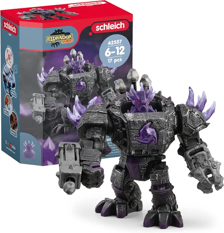 Schleich ELDRADOR | Schatten Master-Roboter mit Mini 42557 | 17 Teile