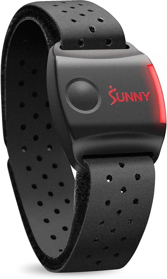 Sunny Health & Fitness Heart Rate Monitor with Custom Heart Rate Zones