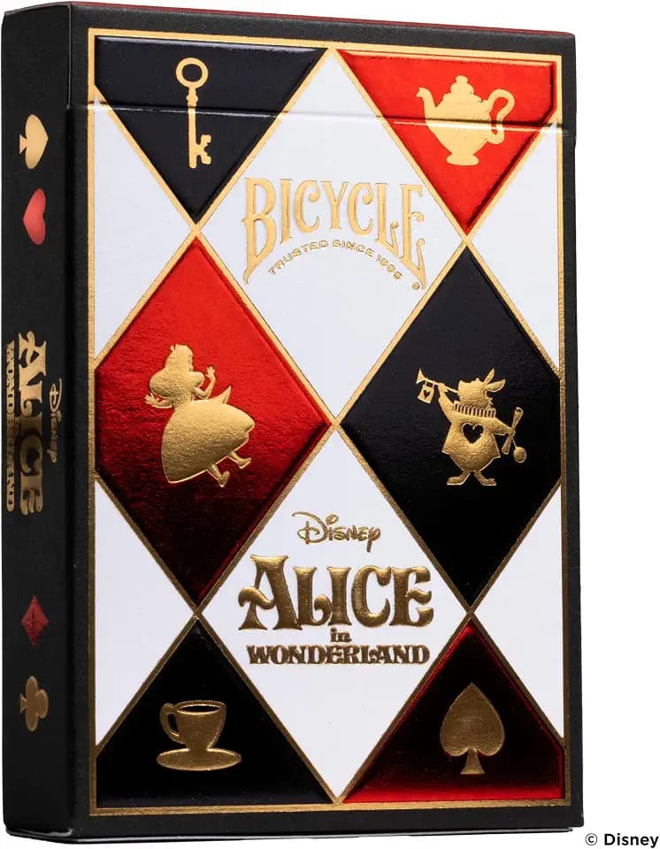 Disney Alice in Wonderland Inspired Playing Cards 1 Deck by Bicycle