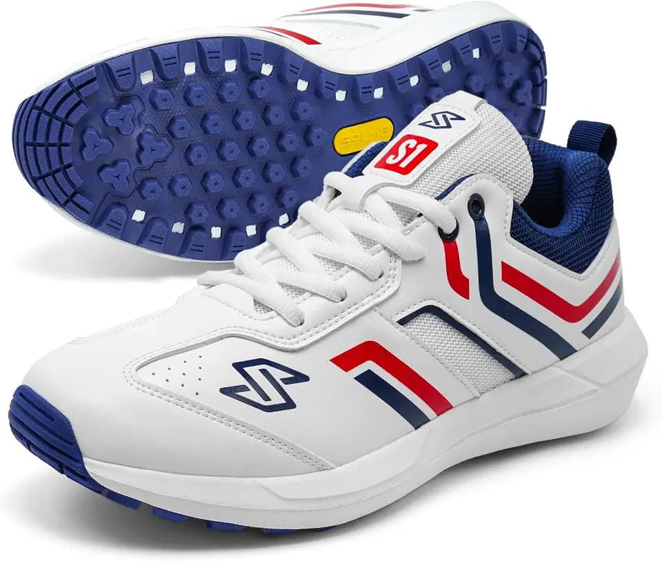 SOLM8 S1 Cricket Shoes for Men with Rubber Spikes (2027 Edition)