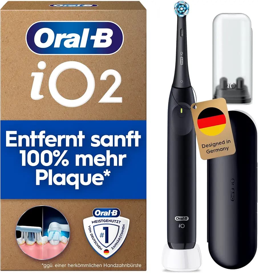 Oral-B iO Series 2 Elektrische Zahnbürste, Schwarz