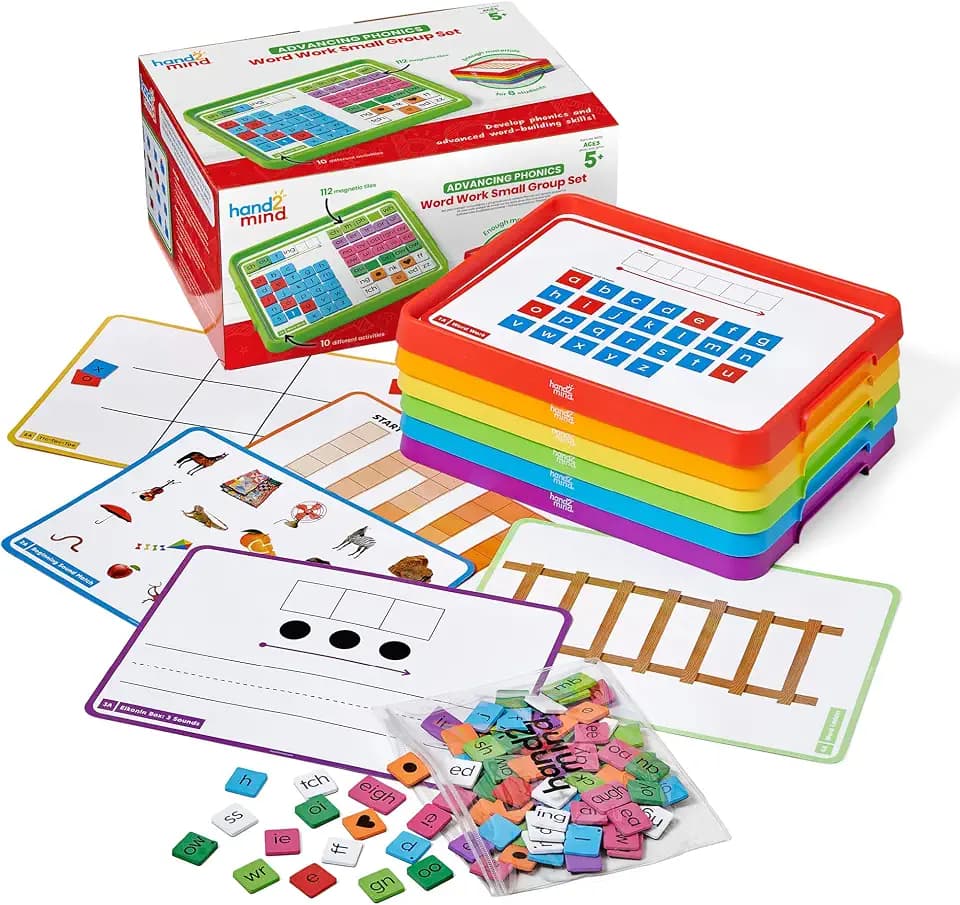 hand2mind Advancing Phonics Word Work Small Group Set, Ages 5+