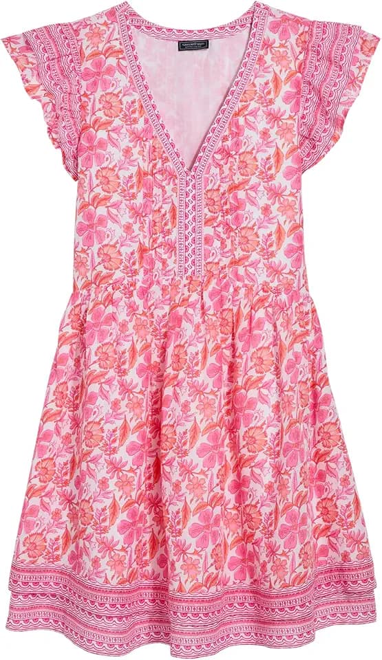 Vineyard Vines Womens Nora Pintuck Dress