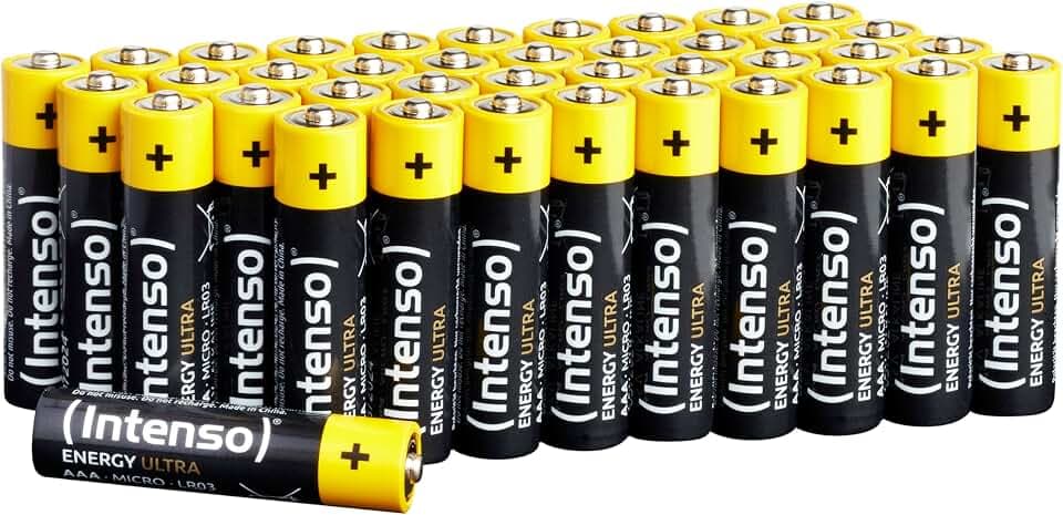 Intenso AAA LR03, Gelb-Schwarz, 40 pack