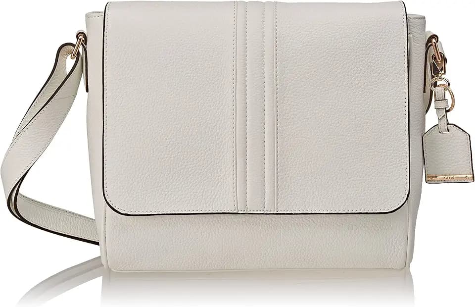 Geox Damen D Alinei Bag, Weiß, Einheitsgröße EU