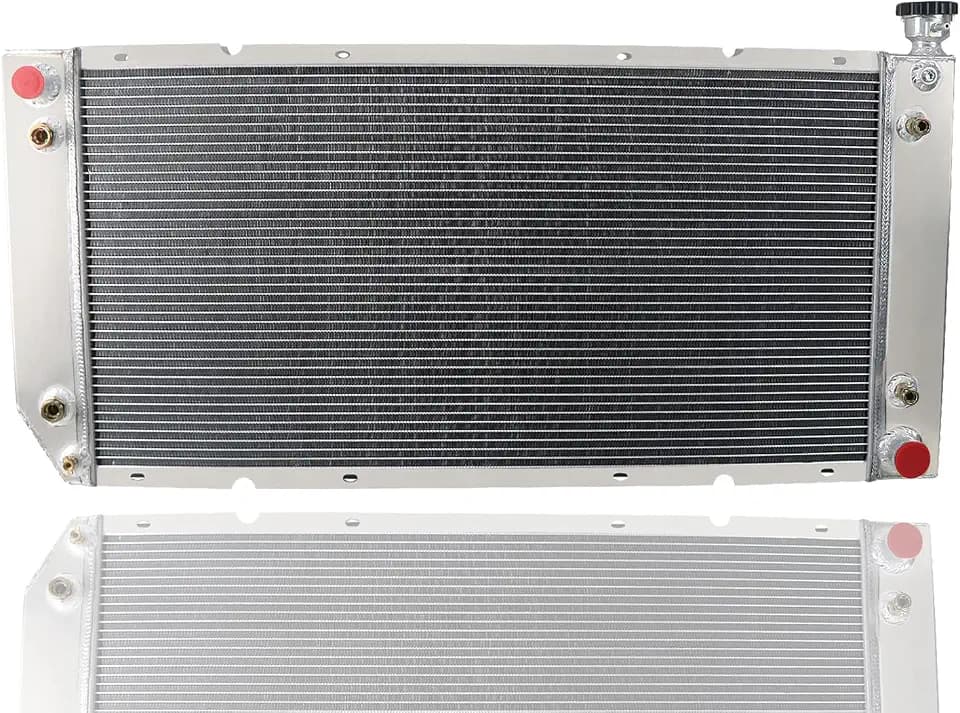 3 Row Radiator Compatible with Chevy GMC C1500 C2500 C3500 K1500 K2500 K3500 R3500 Blazer Tahoe Yukon 1990 1991 1992 1993 1994 1995 1996 1997 1998 1999 2000/1999 2000 For Cadillac Escalade