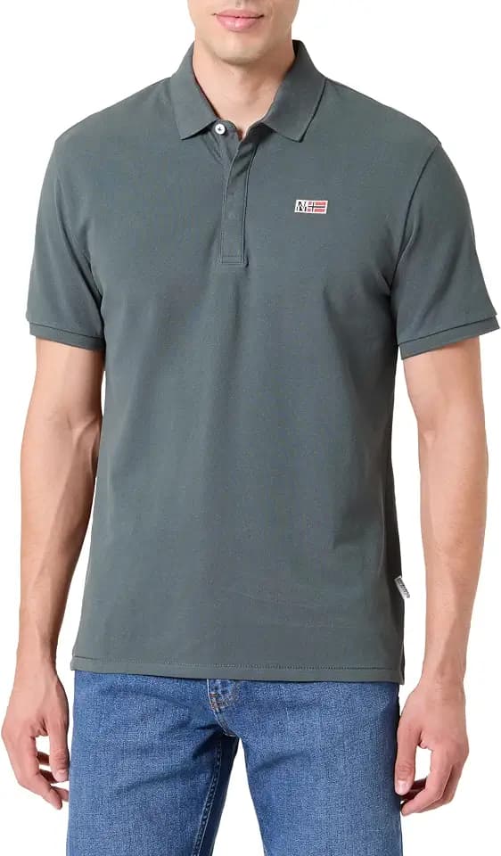 Napapijri Herren Evan Short Sleeve Polo Shirt Poloshirt (1er Pack)