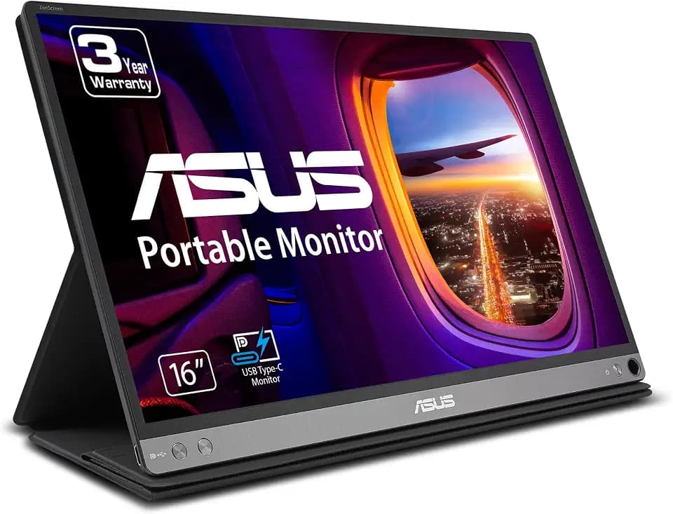 ASUS ZenScreen MB16AC 15.6 Inch 1080p USB-C Portable Monitor