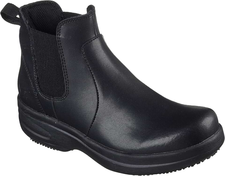 Skechers Women's Ardaya Chelsea Boot Sr,Slip Ins