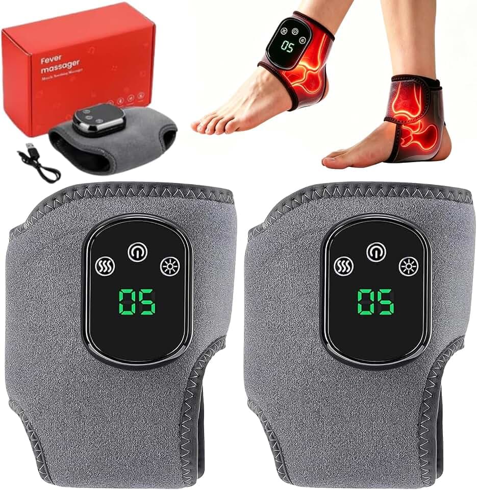 2PCS Fußmassagegerät, 3-In-1 Fussmassagegerät, Foot Massager with Heating