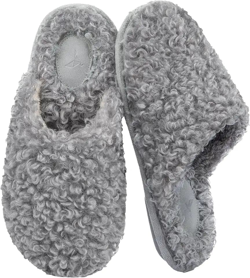RockDove Women's Twirl Fleece Cozy Indoor Scuff Slippers