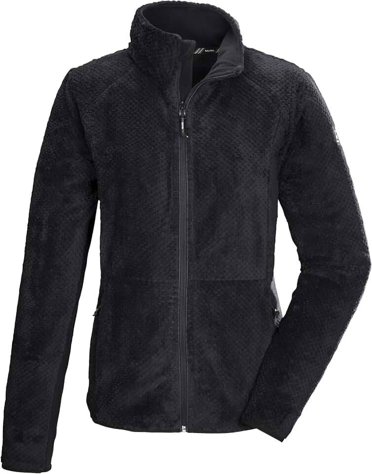 Killtec Damen Kow 6 Wmn Kntflc Jckt Fleecejacke mit Stehkragen