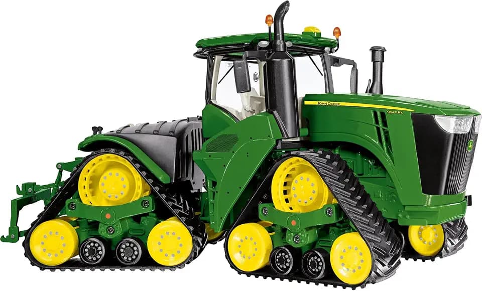 WIKING 077849 John Deere 9620RX Modelltraktor, 1:32, Metall/Kunststoff, Ab 14 Jahre, Viele Funktionen, 4 mitlaufende Raupenlaufwerke, Bewegliches Knickgelenk