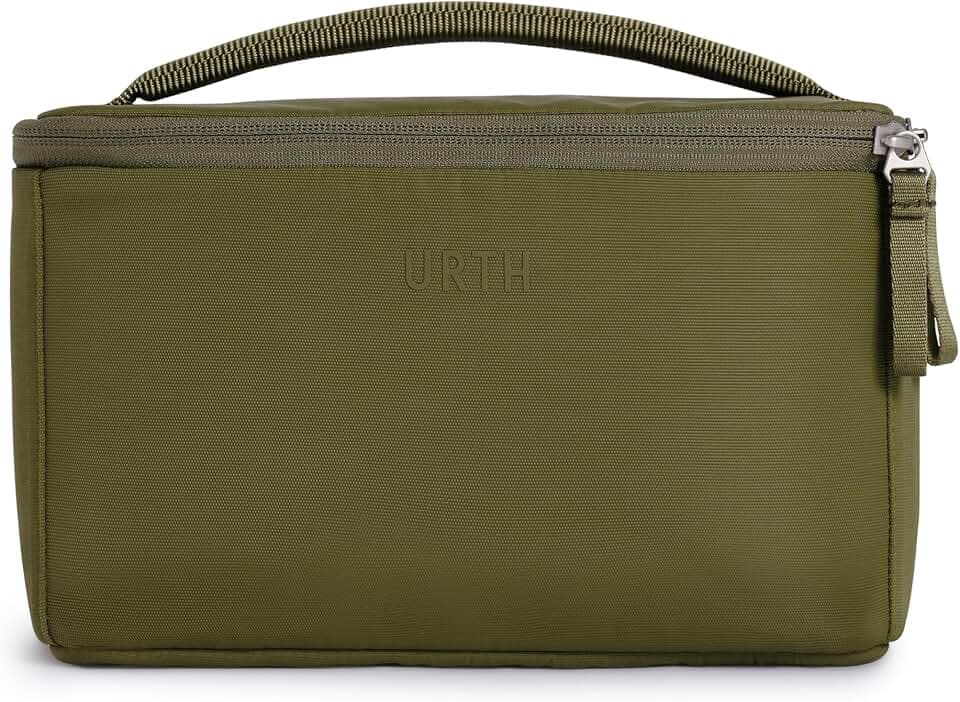 Urth Arkose 3,7L Kamera-Einsatztasche – Wasserabweisende, gepolsterte, recycelte Tasche für DSLR/SLR-Kamera, Objektiv und Fotozubehör