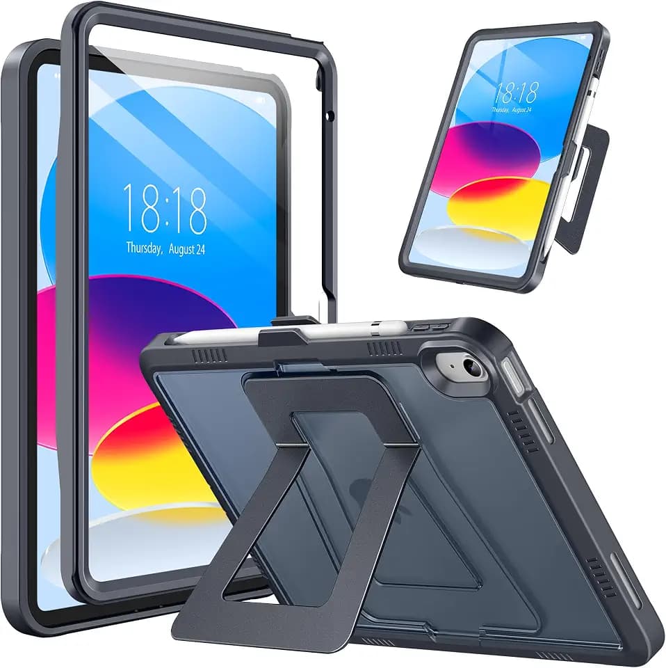 DTTO Case for iPad (A16) 11th Generation 11-inch & 10th Gen, Black