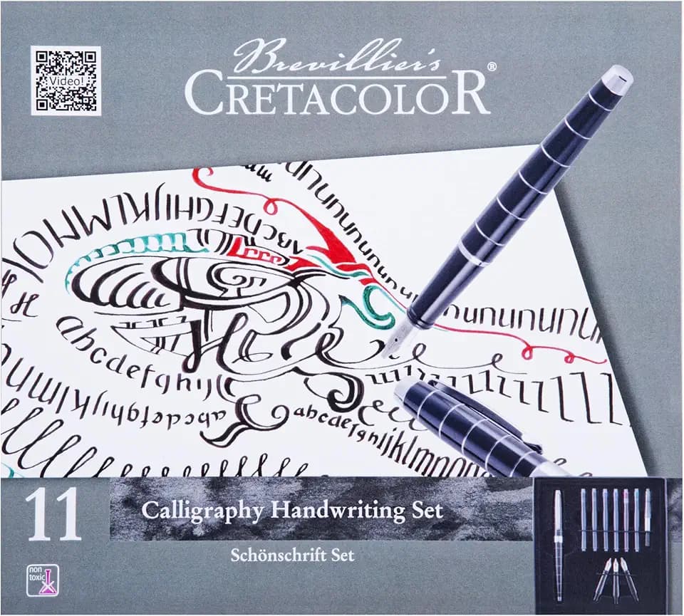 Cretacolor Kalligraphie Set 11-teilig | Lettering | Calligraphy & Hand Lettering Starter Set