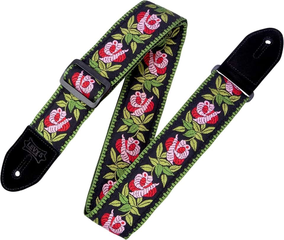 Levy's MC8JQ Woven Fabric Guitar Strap - Design 003